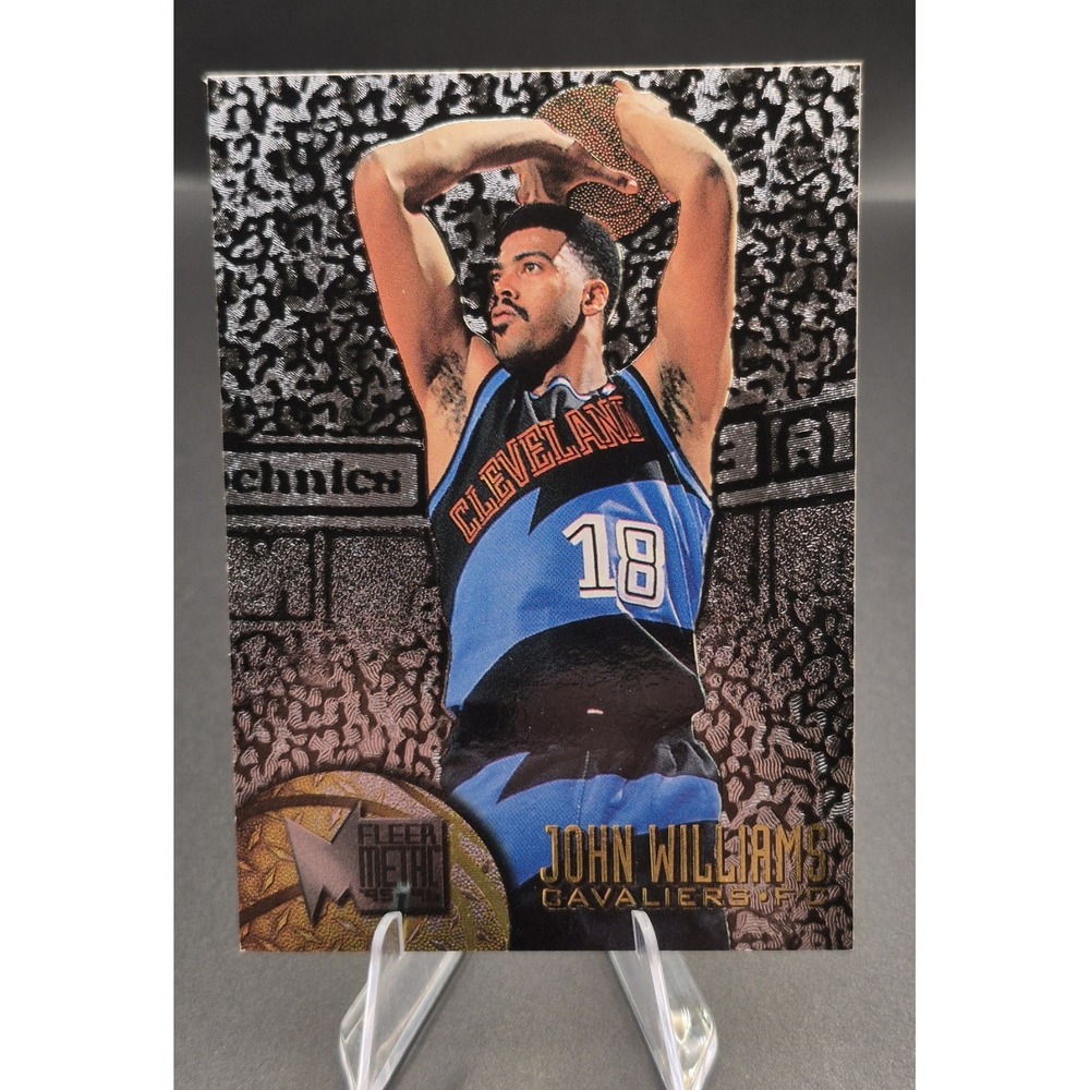 1995-96 Fleer Metal John Williams #19 Metal Silver Spotlight Cavaliers